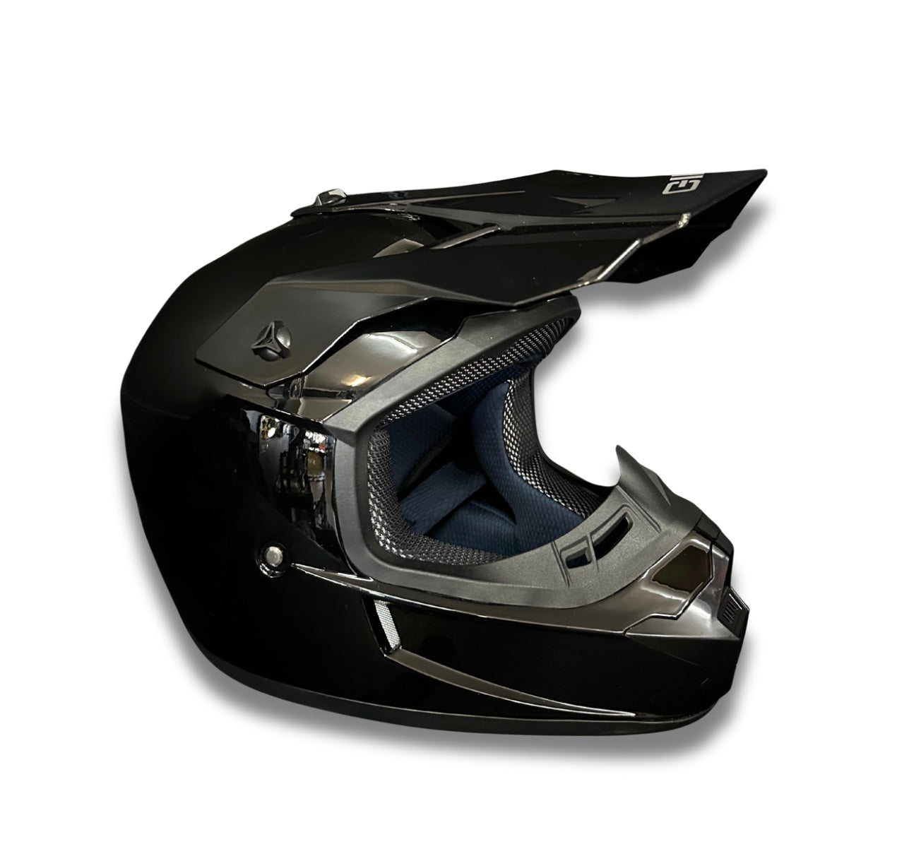 Off-Road Full Face Helmet – Gloss Black