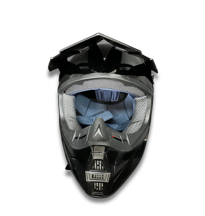 Off-Road Full Face Helmet – Gloss Black