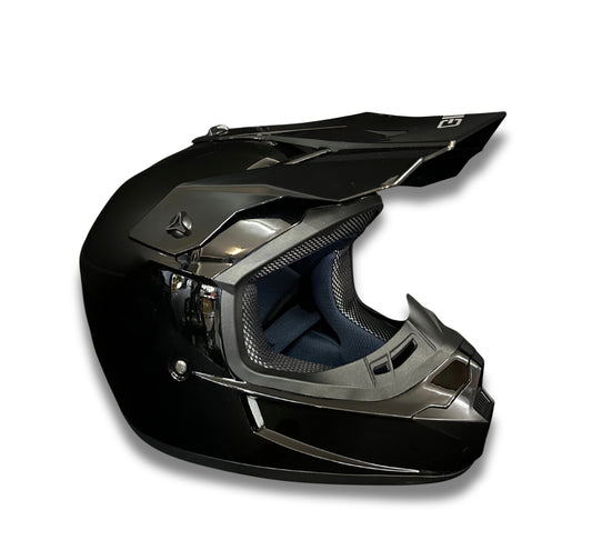 Off-Road Full Face Helmet – Gloss Black