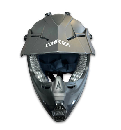Off-Road Full Face Helmet – Matte Black